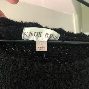 Knox Rose Sweaters - Black Sweater Knox Rose Sweaters - Black Sweater